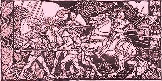 Arthur in battle