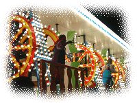 Hi-tech floats - Glastonbury Carnival