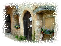 The chapel entrance