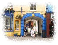 Glastonbury High St, portal to the Assembly Rooms