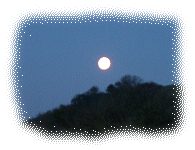 Moon over Wearyall Hill