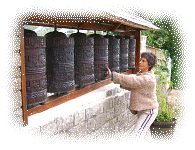 Prayer wheels