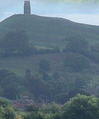 Tor and Chalice Hill from the Levels