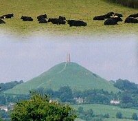 Tor seen from the Vale of Avalon