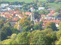 Glastonbury from Chalice Hill